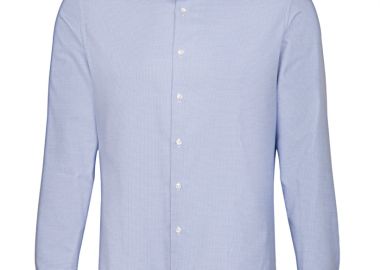 ΑΝΔΡΙΚΟ ΜΑΚΡΥΜΑΝΙΚΟ ΠΟΥΚΑΜΙΣΟ NEW KENT 108 SEIDENSTICKER REGULAR FIT ΜΠΛΕ - SEIDENSTICKER - 