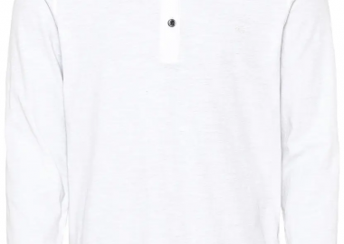 ΑΝΔΡΙΚΟ ΜΑΚΡΥΜΑΝΙΚΟ T-SHIRT HENLEY NOS BASIC Άσπρο - CAMEL ACTIVE - 