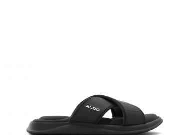 Ανδρικό μαύρο σανδάλι DOSSIO - ALDO - 