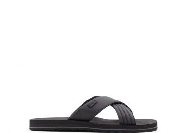 Ανδρικό μαύρο σανδάλι INDERPAUL - ALDO - 