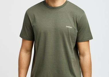 Ανδρικό μονόχρωμο T-shirt - The basics collection - FUNKY BUDDHA - 