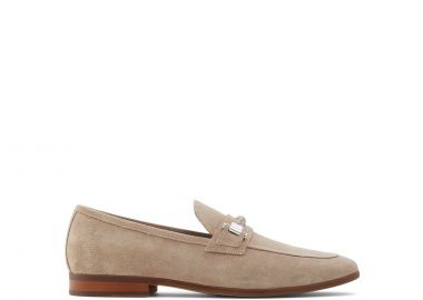 Ανδρικό μπεζ δερμάτινο μοκασίνι HATTEMSEFLEX - ALDO - 