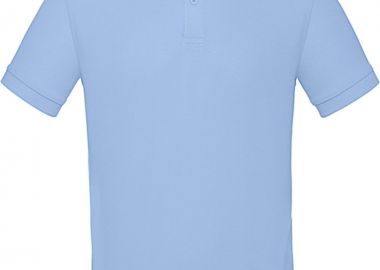 Ανδρικο Μπλουζακι Polο Inspire Organic B & C PM430 Sky Blue - B & C - 