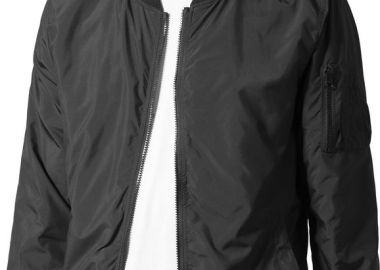 Ανδρικό Μπουφάν Bomber TB1258 Urban Classics Black - Urban Classics - 