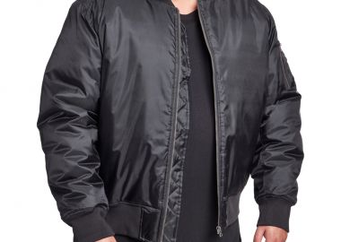 Ανδρικό Μπουφάν Bomber TB861 Urban Classics Burgundy Black - Urban Classics - 