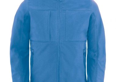 Ανδρικό Μπουφάν Hooded Softshell JM950 B&C Outerwear Azure - B & C - 