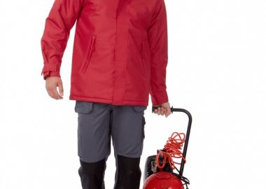 Ανδρικό Μπουφάν Real+ B & C Heavy Weight Jacket Deep Red - B & C - 