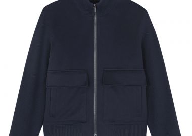 ΑΝΔΡΙΚΟ ΜΠΟΥΦΑΝ ALISEO ΜΕ ΦΕΡΜΟΥΑΡ PAUL & SHARK x LORO PIANA ΜΠΛΕ - PAUL & SHARK - 