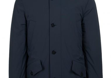 ΑΝΔΡΙΚΟ ΜΠΟΥΦΑΝ STRETCH ARCTIC PARKA WOOLRICH ΚΑΝΟΝΙΚΗ ΓΡΑΜΜΗ ΜΠΛΕ - WOOLRICH - 