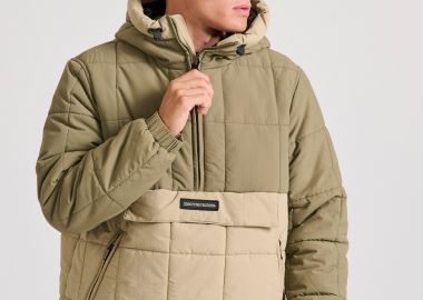 Ανδρικό overhead jacket με κουκούλα - FUNKY BUDDHA - 