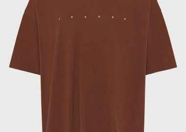 Ανδρικό oversized t-shirt με τύπωμα στην πλάτη - FUNKY BUDDHA - 