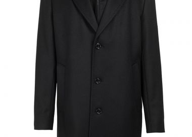 ΑΝΔΡΙΚΟ ΠΑΛΤΟ BOSS H-Jared-3in1-254 ΚΑΝΟΝΙΚΗ ΓΡΑΜΜΗ ΜΑΥΡΟ - BOSS - 