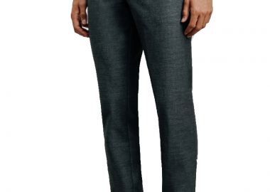 ΑΝΔΡΙΚΟ ΠΑΝΤΕΛΟΝΙ CHINO IZAC VILLARO ΚΑΝΟΝΙΚΗ ΓΡΑΜΜΗ ΑΝΘΡΑΚΙ - IZAC - 