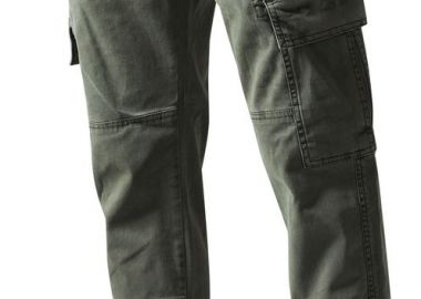 Ανδρικό Παντελόνι Washed Cargo Twill TB1435 Urban Classics Olive - Urban Classics - 