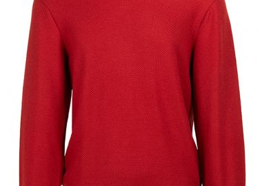 ΑΝΔΡΙΚΟ ΠΛΕΚΤΟ CREW-NECK PAUL & SHARK ΚΑΝΟΝΙΚΗ ΓΡΑΜΜΗ ΜΠΟΡΝΤΟ - PAUL & SHARK - 