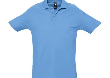 Ανδρικό Polo Πικέ 11362 SOL'S Spring II Sky Blue Pique - SOLS - 