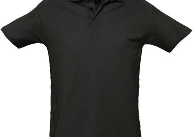 Ανδρικό πόλο πικέ Spring II SOLS 11362 Black -  - 