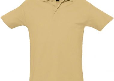Ανδρικό πόλο πικέ Spring II SOLS 11362 Sand -  - 