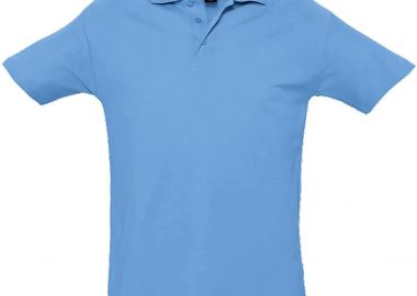 Ανδρικό πόλο πικέ Spring II SOLS 11362 Sky Blue Pique -  - 