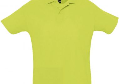 Ανδρικό πόλο πικέ Summer II SOLS 11342 Apple Green -  - 
