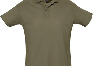 Ανδρικό πόλο πικέ Summer II SOLS 11342 Army -  - 