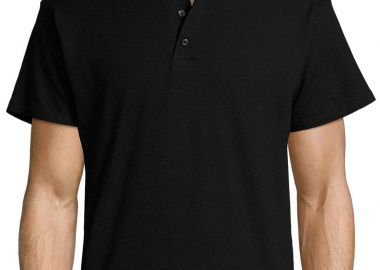 Ανδρικό πόλο πικέ Summer II SOLS 11342 Black -  - 