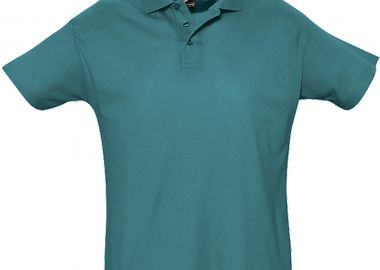 Ανδρικό πόλο πικέ Summer II SOLS 11342 Duck Blue -  - 
