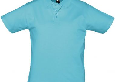 Ανδρικό πόλο Prescott Men SOLS 11377 Atoll Blue -  - 