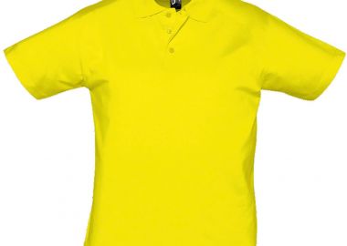 Ανδρικό πόλο Prescott Men SOLS 11377 Lemon -  - 