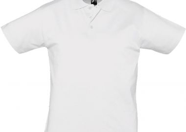 Ανδρικό πόλο Prescott Men SOLS 11377 White -  - 