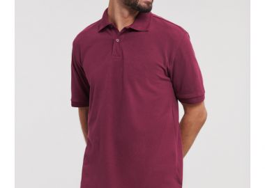 Ανδρικό Polo R-599M-0 Russell Hardwearing Burgundy - Russell - 