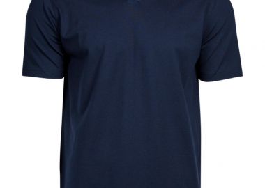 Ανδρικό Polo V-Neck Luxury Stretch 1404 Tee Jays Navy - Tee Jays - 