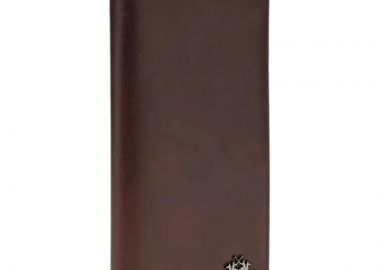 ΑΝΔΡΙΚΟ ΠΟΡΤΟΦΟΛΙ LA MARTINA ΓΙΑ ΚΑΡΤΕΣ ΔΕΡΜΑΤΙΝΟ ΚΑΦΕ - LA MARTINA - 