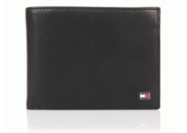 Ανδρικό Πορτοφόλι Tommy Hilfiger Eton CC AM0AM00651-002 Μαύρο - Tommy Hilfiger - 