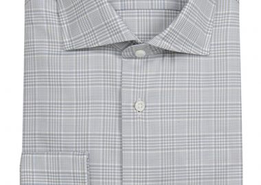 ΑΝΔΡΙΚΟ ΠΟΥΚΑΜΙΣΟ ΜΑΚΡΥΜΑΝΙΚΟ L-HAYS-SPREAD-C1-243 ΣΕ SLIM FIT ΑΝΟΙΧΤΟ ΠΡΑΣΙΝΟ - BOSS - 