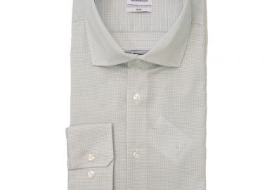 ΑΝΔΡΙΚΟ ΠΟΥΚΑΜΙΣΟ SEIDENSTICKER SPREAD KENT ΣΤΕΝΗ ΓΡΑΜΜΗ SLIM FIT ΠΡΑΣΙΝΟ - SEIDENSTICKER - 