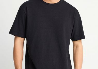 Ανδρικό relaxed λινό t-shirt - The essentials - FUNKY BUDDHA - 