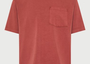 Ανδρικό relaxed t-shirt από βαμβάκι - The essentials - FUNKY BUDDHA - 