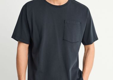 Ανδρικό relaxed t-shirt από βαμβάκι - The essentials - FUNKY BUDDHA - 