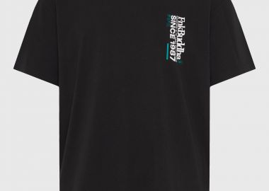 Ανδρικό relaxed t-shirt με τύπωμα - FUNKY BUDDHA - 