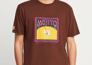 Ανδρικό relaxed t-shirt με τύπωμα - FUNKY BUDDHA - 