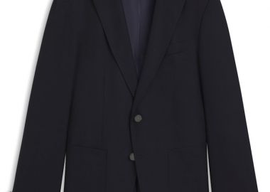 ΑΝΔΡΙΚΟ ΣΑΚΑΚΙ BOSS H-HUTSON ΜΑΛΛΙΝΟ ΣΚΟΥΡΟ ΜΠΛΕ - BOSS - 