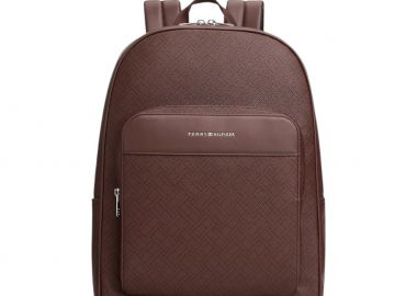 Ανδρικό Σακίδιο Πλάτης Tommy Hilfiger Backpack AM0AM14137-GB6 Καφέ - Tommy Hilfiger - 