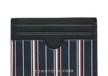Ανδρικό Σετ Πορτοφόλι Καρτών + Μπρελοκ Tommy Hilfiger AM0AM12793 0GY Μπλε - Tommy Hilfiger - 