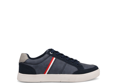 Ανδρικό σκούρο μπλε sneaker - MIGATO - 