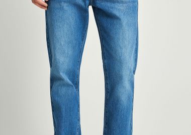 Ανδρικό slim tapered τζην με washed effects - FUNKY BUDDHA - 