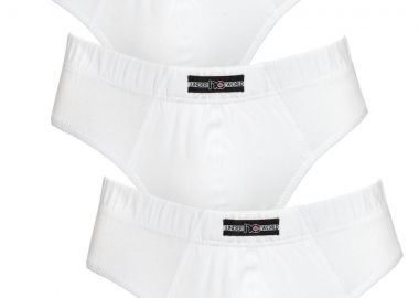 ΑΝΔΡΙΚΟ ΣΛΙΠ ΜΕ ΕΣΩΤΕΡΙΚΟ ΛΑΣΤΙΧΟ NC711 - ΠΑΚΕΤΟ 3 ΤΜΧ - ΛΕΥΚΟ Λευκό - Nina Club - 