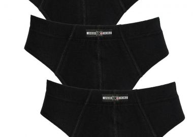 ΑΝΔΡΙΚΟ ΣΛΙΠ ΜΕ ΕΣΩΤΕΡΙΚΟ ΛΑΣΤΙΧΟ NC711 - ΠΑΚΕΤΟ 3 ΤΜΧ - ΜΑΥΡΟ Μαύρο - Nina Club - 