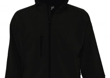 Ανδρικό softshell με κουκούλα Replay Men SOLS 46602 Black -  - 