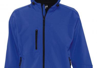 Ανδρικό softshell με κουκούλα Replay Men SOLS 46602 Royal Blue -  - 